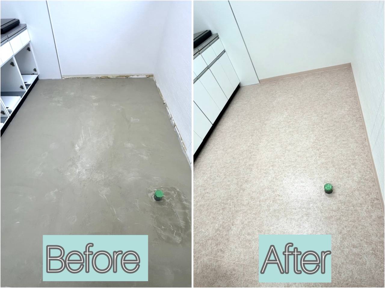 水回りも安心!給湯室施工